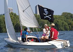 Piratenfahrt für Kinder